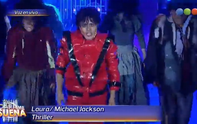 Laura Esquivel personificó a Michael Jackson en ''Tu cara me suena''.