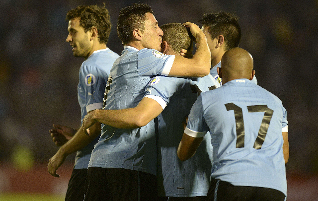 Los ''charrúas'' todavía sueñan con el pasaporte a Brasil 2014. 