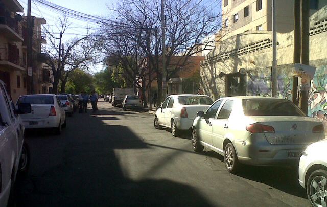 El hecho se registró en calle 27 de Abril, al 1951 de barrio Alberdi.