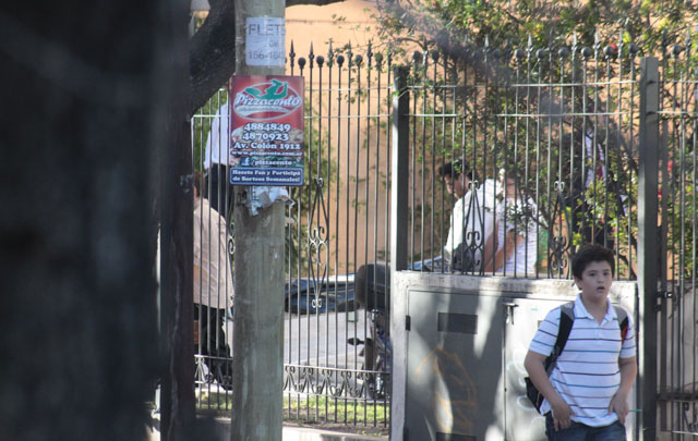 El hecho se registró en calle 27 de Abril, al 1951 de barrio Alberdi.