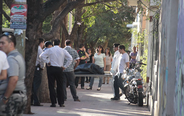 El hecho se registró en calle 27 de Abril, al 1951 de barrio Alberdi.