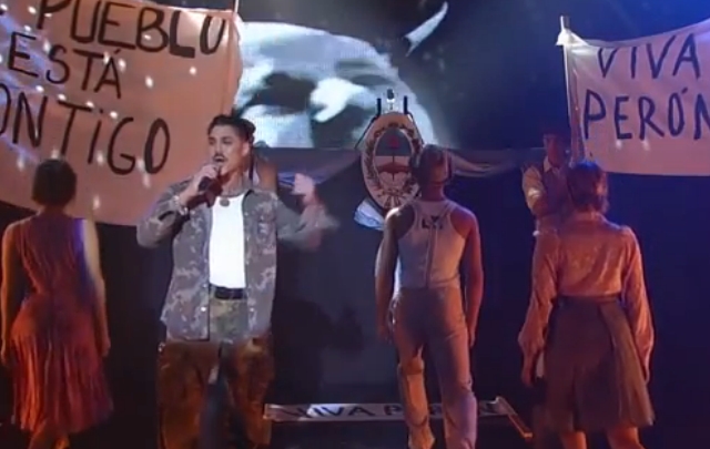 Homenaje a Evita, por Ricardo Fort