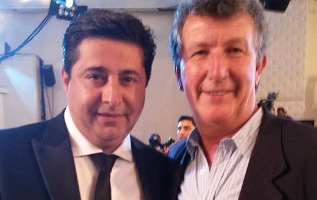 Angelici, junto a Mariscotti.