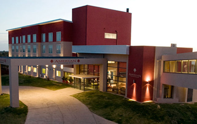 El hotel Amerian Arena de La Punta es el de mayor categoría de la provincia.