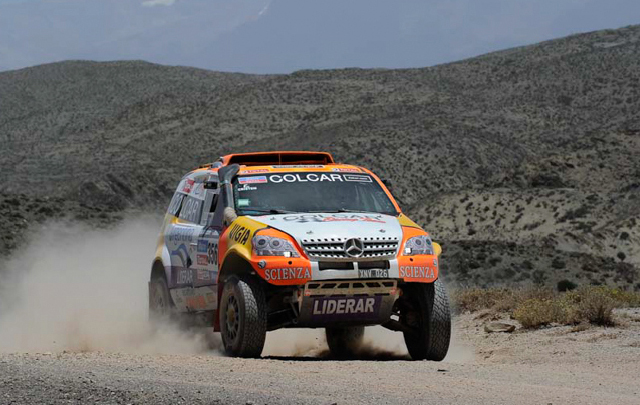 FOTO: Sireyjol en la tercera etapa del Dakar 2014