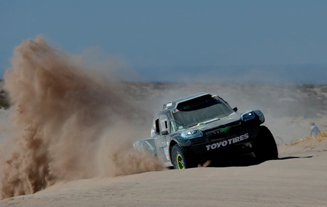 FOTO: Chabot en la quinta etapa del Dakar 2014