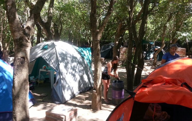 El camping Las Violetas, una buena opción para las vacaciones en Merlo.