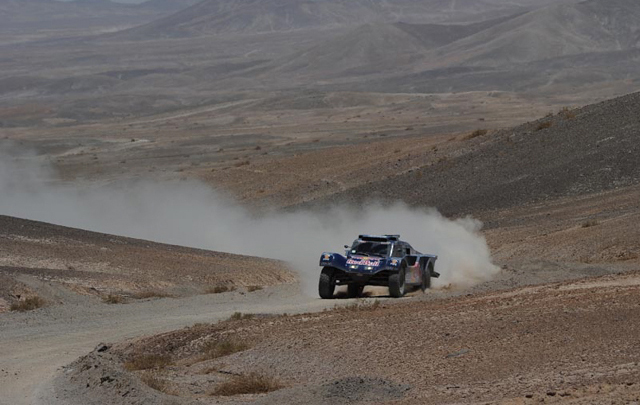 Sainz en la octava etepa del Dakar 2014 