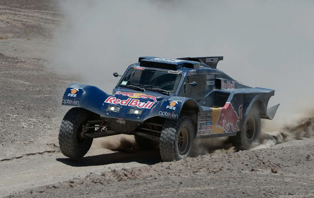 Sainz en la octava etepa del Dakar 2014 