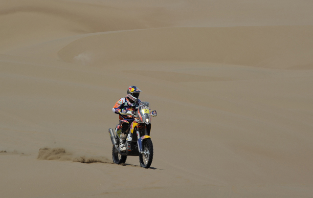 FOTO: De Rooy de la novena etapa del Dakar 2014