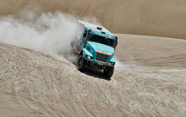 FOTO: Dunas de la novena etapa del Dakar 2014