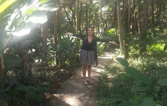 Agustina Vivanco en Puerto Plata, República Dominicana.