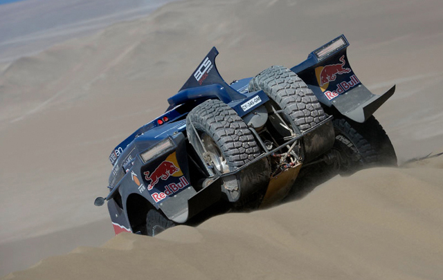 De Villiers en la décima etapa del Dakar 2014