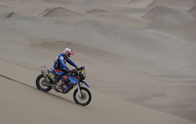 Duclos en la décima etapa del Dakar 2014