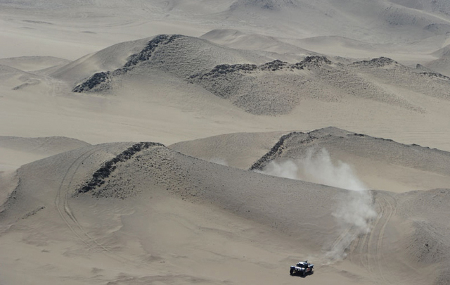 Dunas en la décima etapa del Dakar 2014