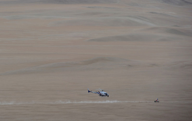 Dunas en la décima etapa del Dakar 2014