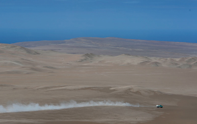 Dunas en la décima etapa del Dakar 2014
