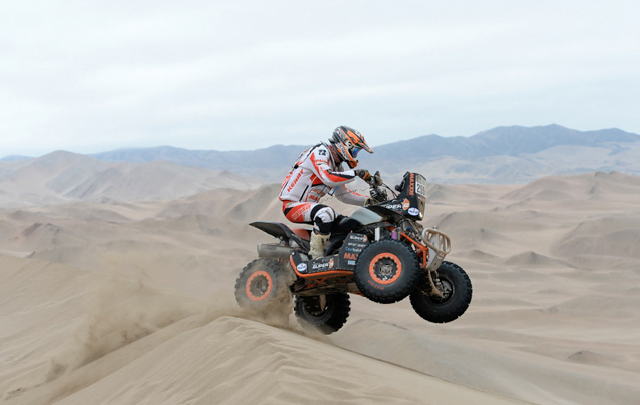 Dunas en la décima etapa del Dakar 2014