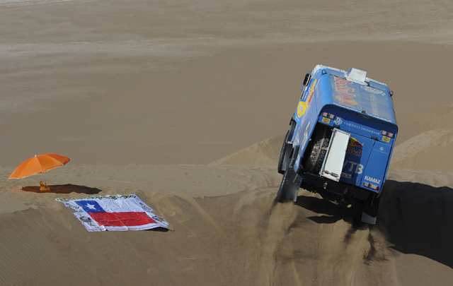 Kamaz en la décima etapa del Dakar 2014