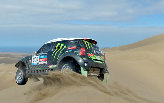 Peterhansel en la décima etapa del Dakar 2014