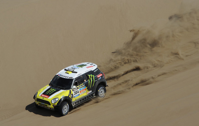 Roma en la décima etapa del Dakar 2014
