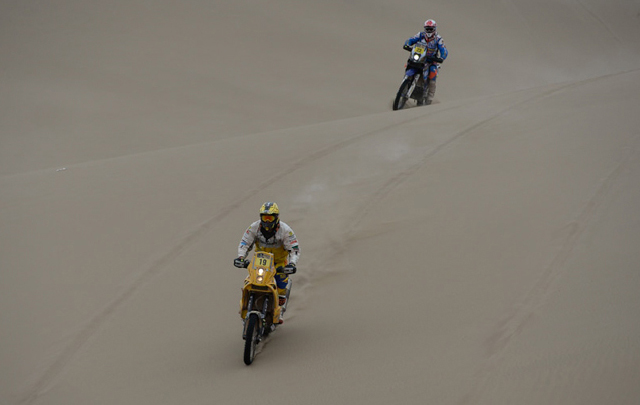 Svitko en la décima etapa del Dakar 2014