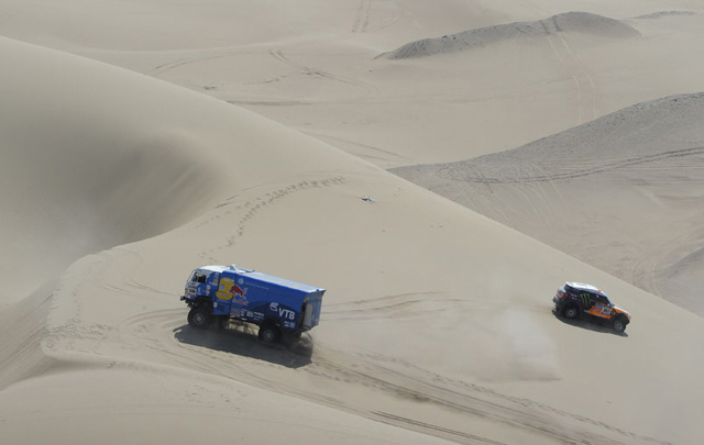 Terranova en la décima etapa del Dakar 2014