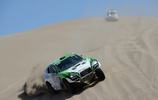 Van Loon en la décima etapa del Dakar 2014