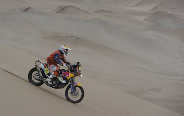 Villadoms en la décima etapa del Dakar 2014