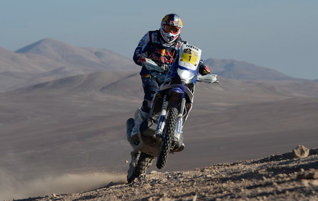 FOTO: González Ferioli en la undécima etapa del Dakar 2014