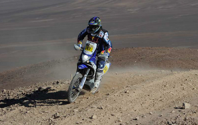FOTO: Motos en la undécima etapa del Dakar 2014