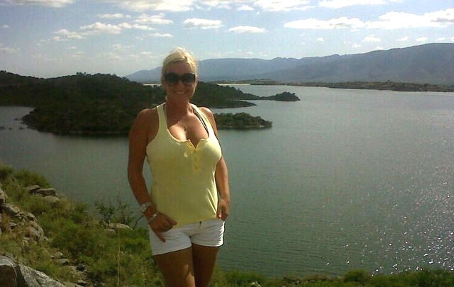 Celeste Benecchi en San Francisco del Monte de Oro, San Luis.