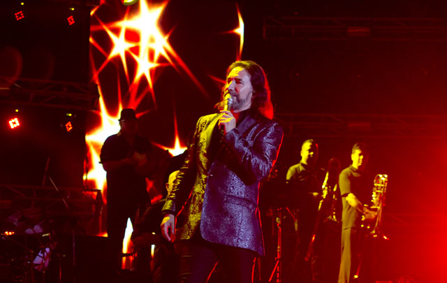 Marco Antonio Solís volvió a enamorar a Villa María (Foto: David Peralta).