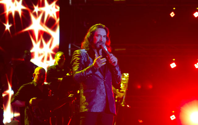Marco Antonio Solís volvió a enamorar a Villa María (Foto: David Peralta).