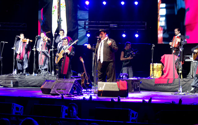 El Chaqueño desplegó sus más grandes éxitos en Villa María (Foto: David Peralta).