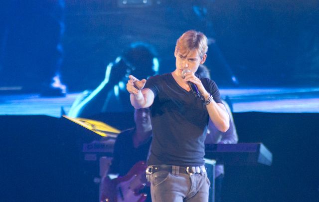 El Anfiteatro volvió a mostrarse colmado en la cuarta noche (Foto: David Peralta).