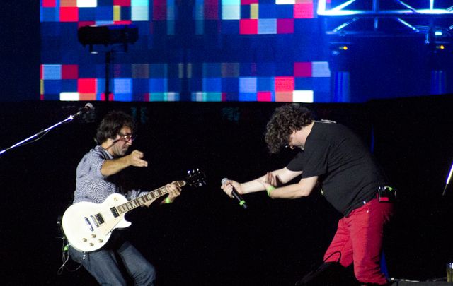 El Anfiteatro volvió a mostrarse colmado en la cuarta noche (Foto: David Peralta).