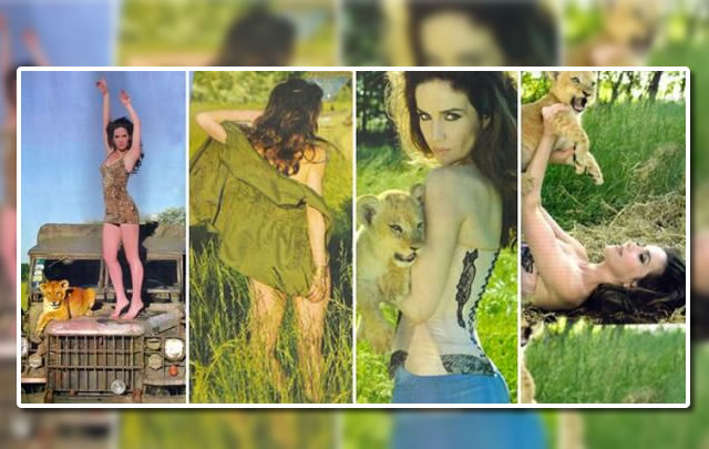 La actriz realizó una espectacular producción fotográfica.