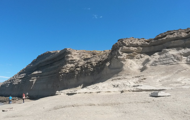 Puerto Pirámides está ubicado en la Península de Valdés, en Chubut. 