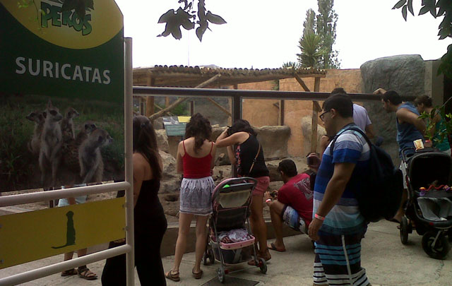 Los turistas disfrutan en Pekos.