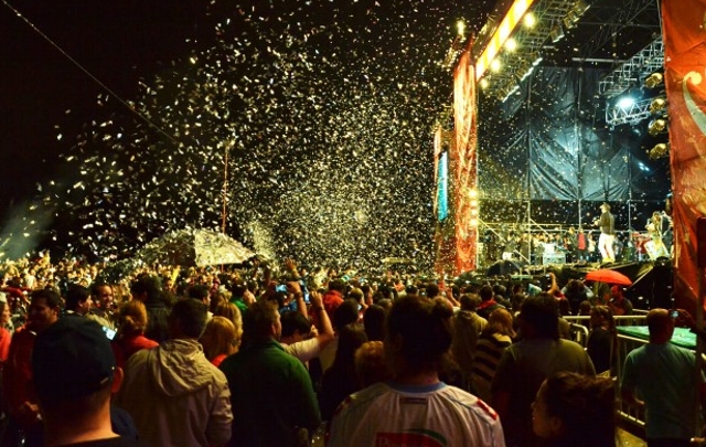 Coca-cola in Concert en Carlos Paz. (Foto El Diario de Carlos Paz)
