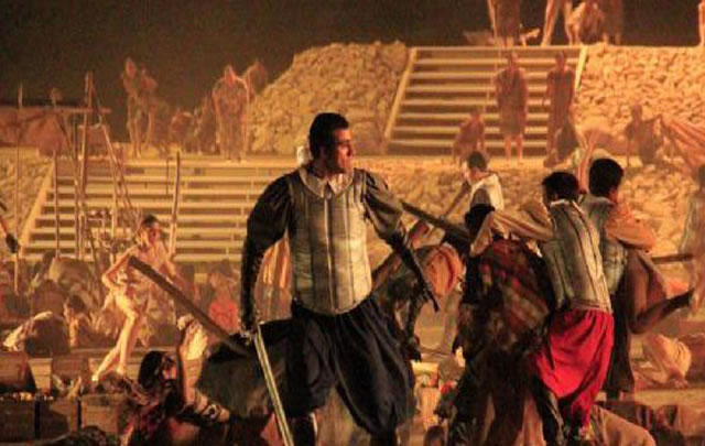 La fiesta cerró con una espectacular ceremonia.