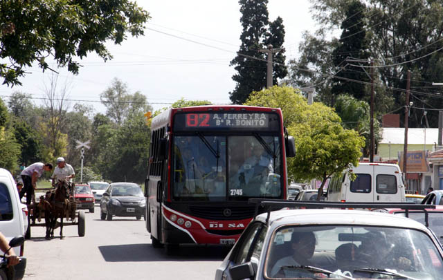 La línea 82 modificará su recorrido desde mañana.