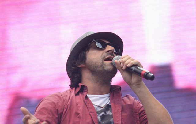 Iván Noble desató el pogo de los más jóvenes.