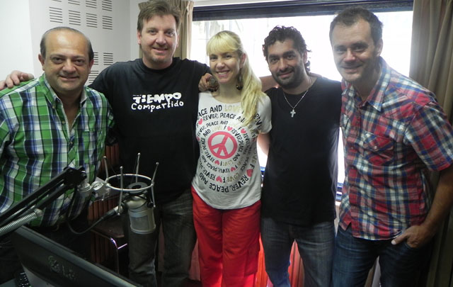El equipo de Tiempo Compartido de los sábados en 2014.