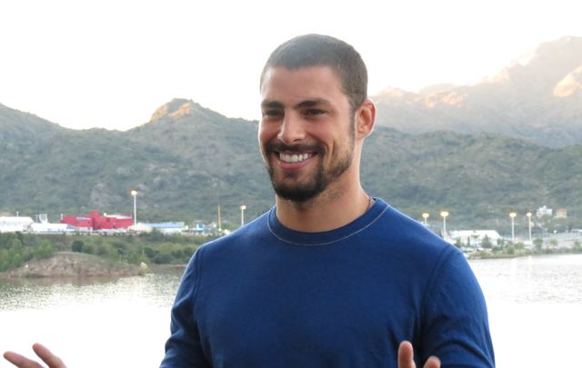 El galán brasilero revolucionó San Luis.