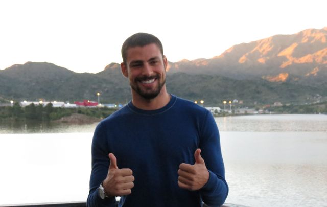 El galán brasilero revolucionó San Luis.