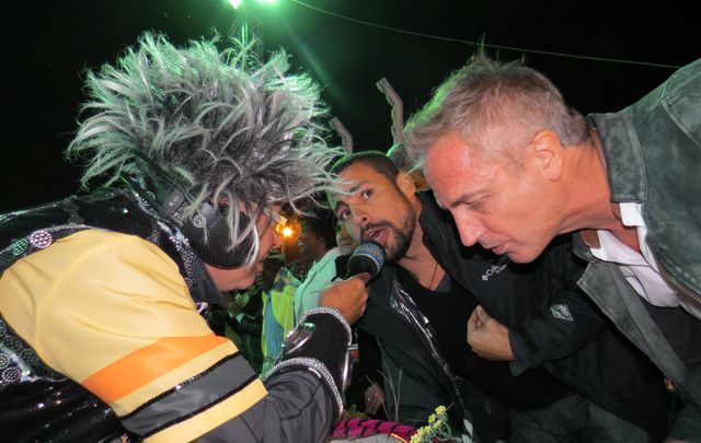 El galán brasilero revolucionó San Luis.