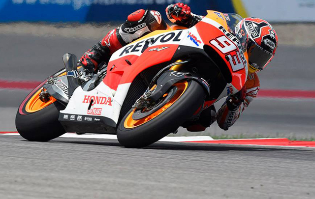 Márquez fue el claro ganador de la carrera.