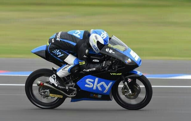 El italiano con KTM se impuso en 250 cc.